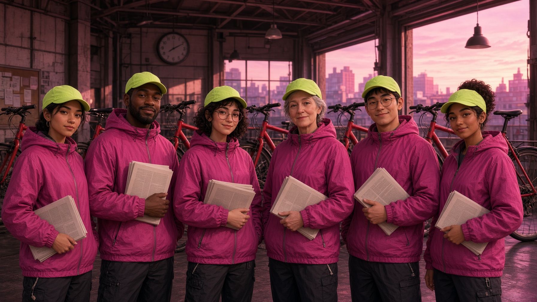 Courier crew